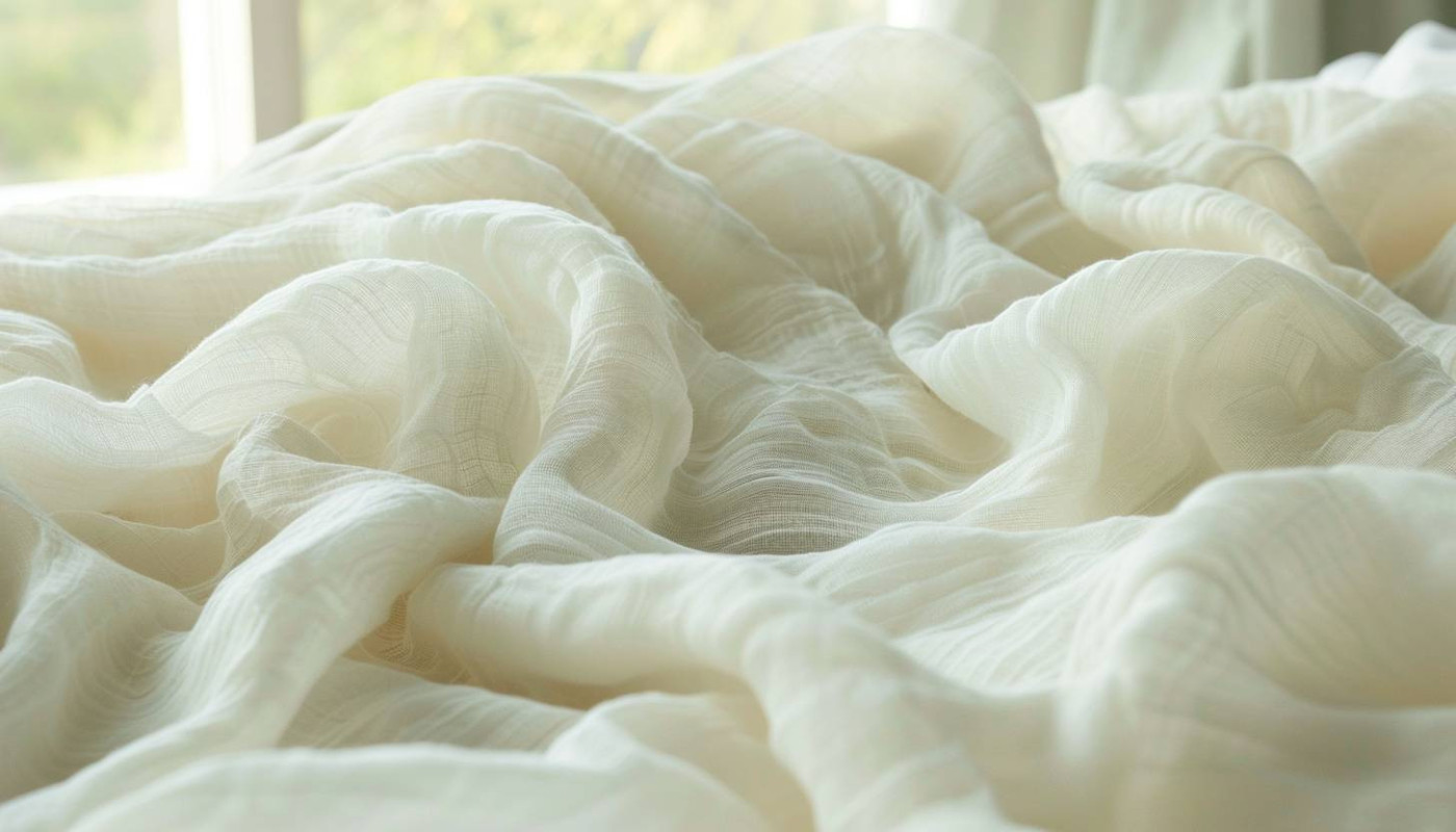 Comparaison des différents types de tissus utilisés pour le linge de lit : focus sur la gaze de coton