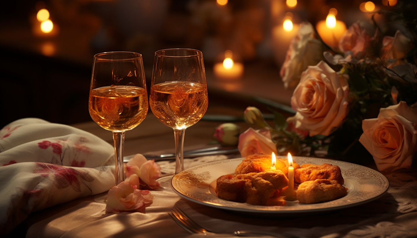 Créer une ambiance romantique avec des bougies artisanales pour un dîner intime