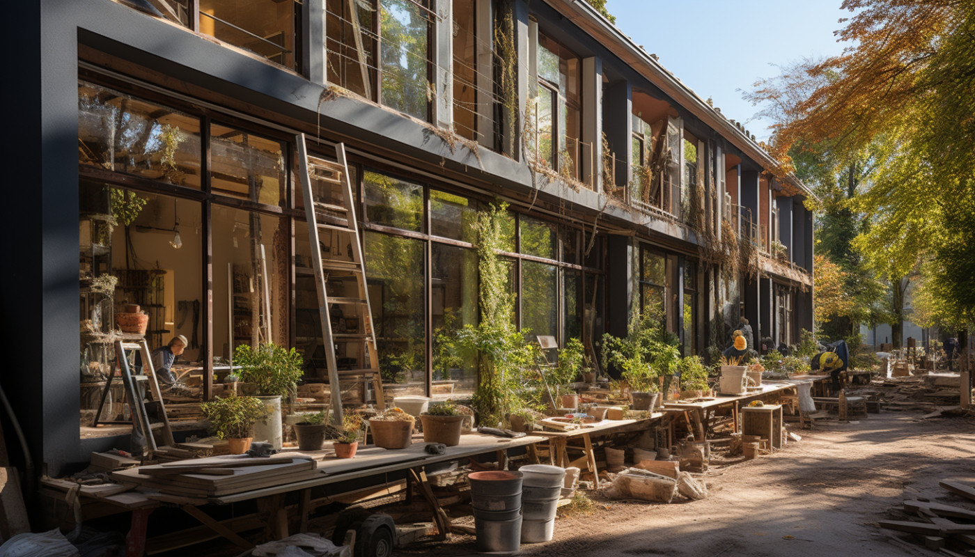 Les avantages de l'utilisation de matériaux écologiques dans le ravalement de façades