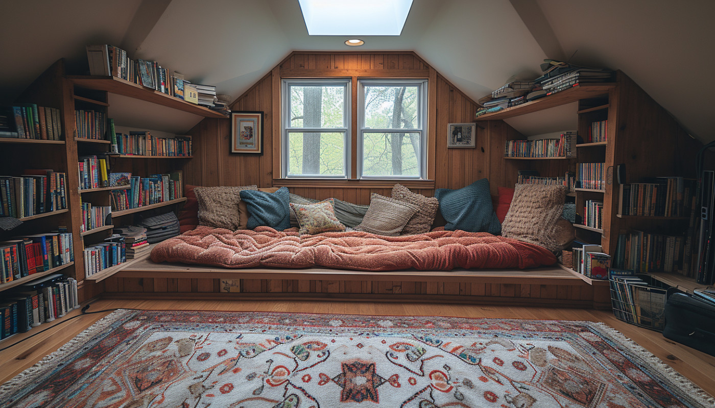 Optimiser l'espace sous les combles : idées d'aménagement pratiques